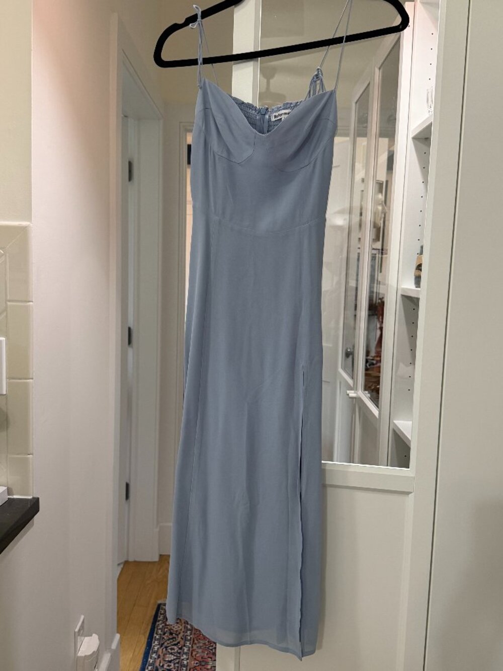 Reformation Juliette Dress Mineral - Size 0